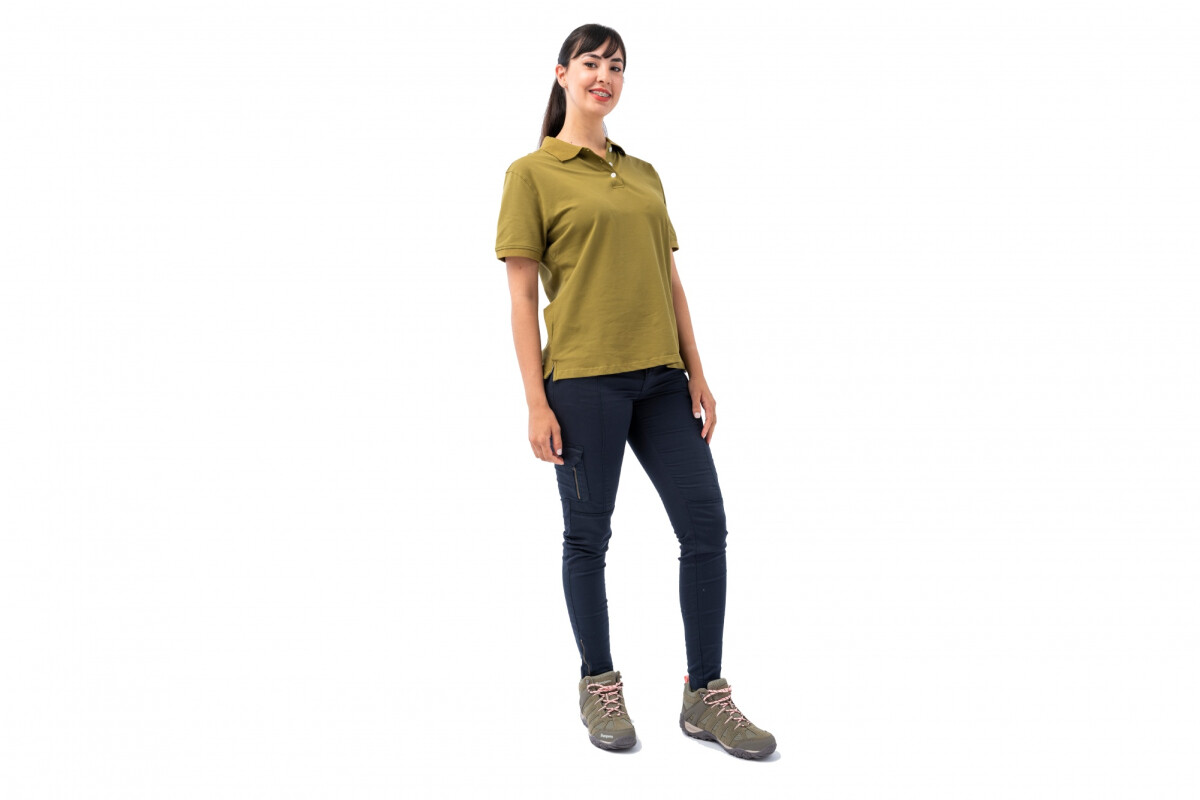 PANTALON CARGO ELASTIZADO Azul