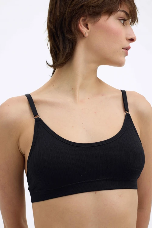 Bralette Flora Negro