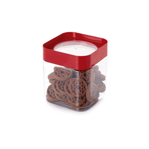 Recipiente con Visor en Tapa 1,28L Varios Colores BORDO