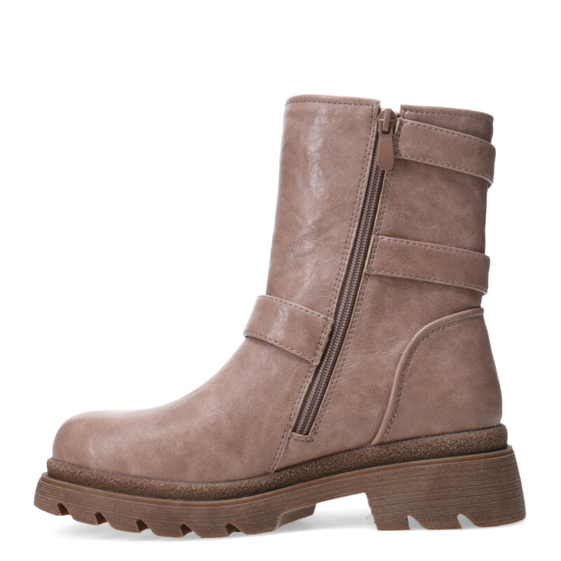 Bota de Mujer Miss Carol GORGY con hebillas Beige