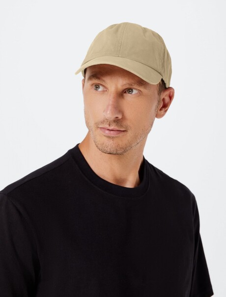 GORRA BÁSICA UNISSEX BEIGE