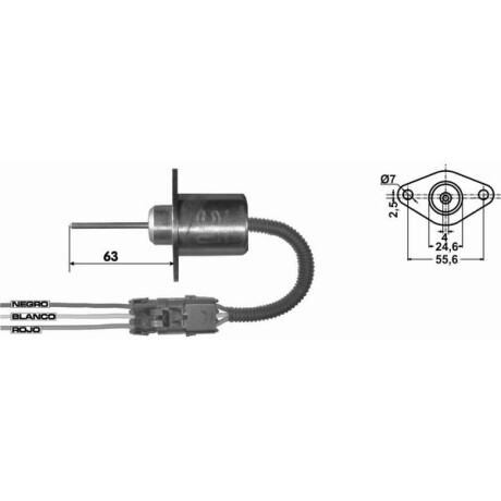 AUTOMATICO DE ARRANQUE - SOLENOIDE DE PARE BOBCAT 12V LC AUTOMATICO DE ARRANQUE - SOLENOIDE DE PARE BOBCAT 12V LC