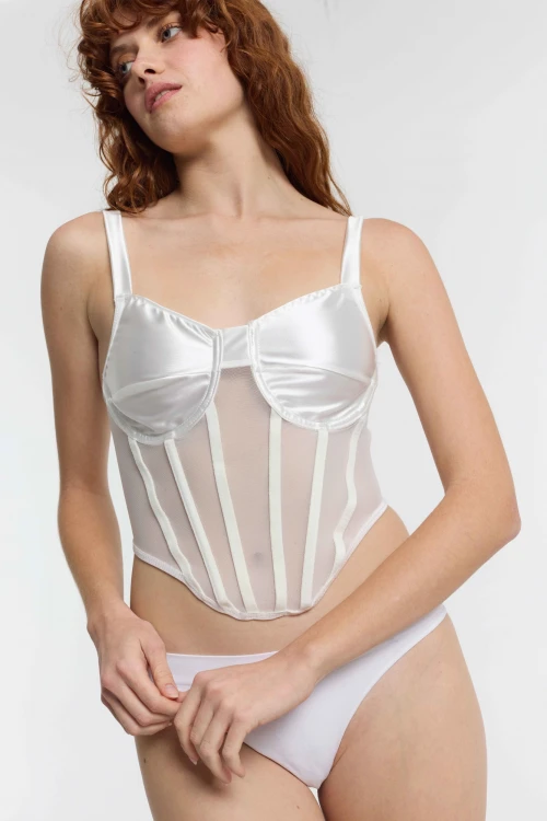 Corset Emily Blanco