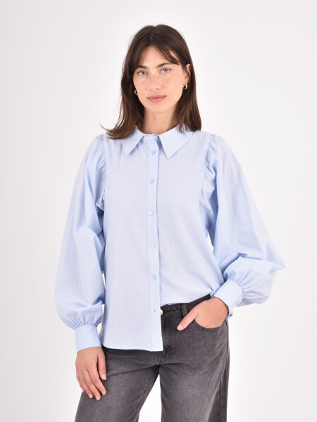 CAMISA QUIMBAE CELESTE
