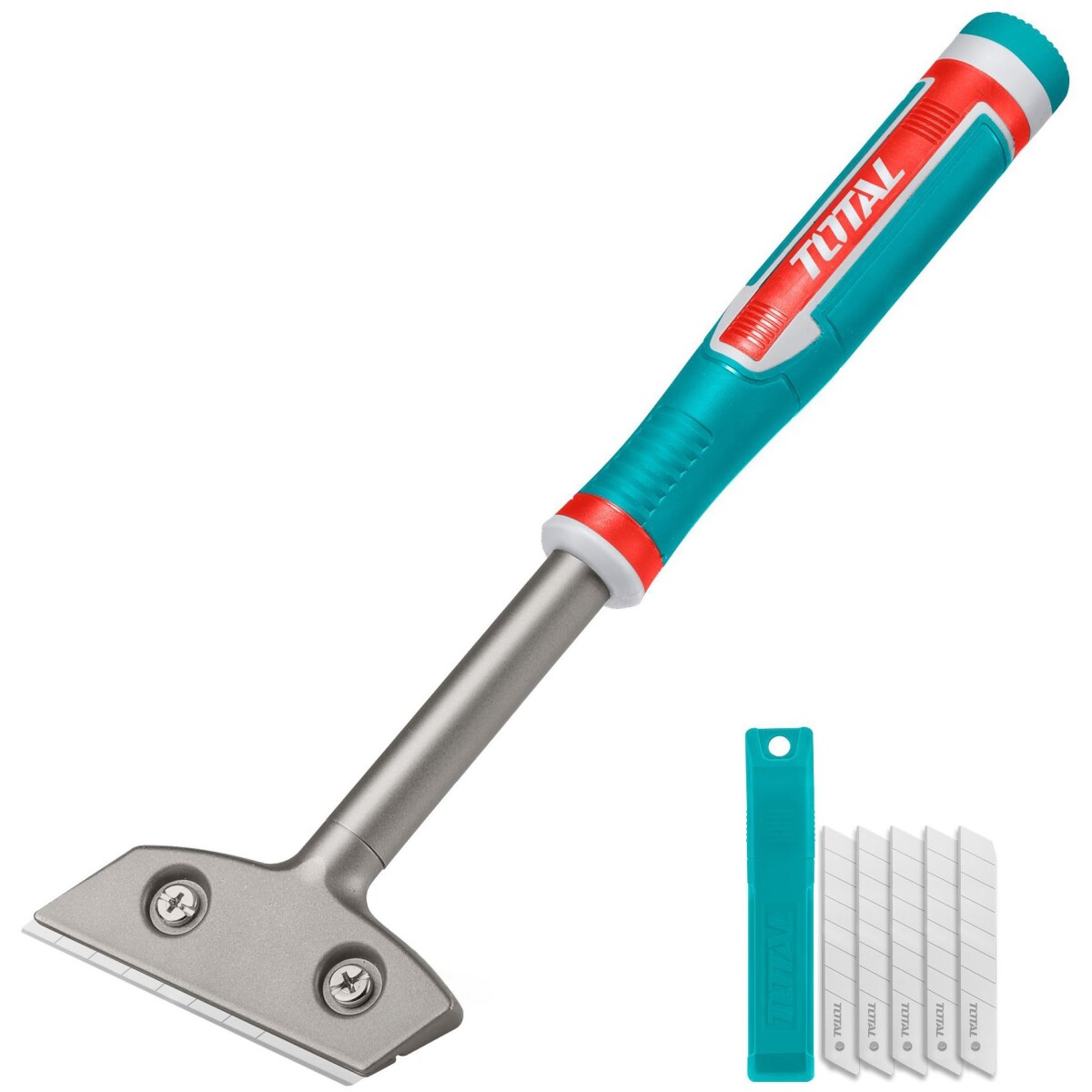 Raspador Metálico, Largo 34cm, Ancho 10cm 