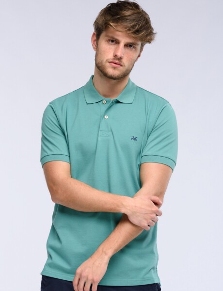 POLO PIQUE LISA Verde