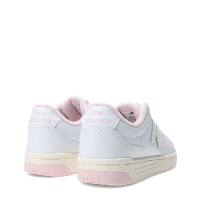 Championes Infantiles New Balance Lifestyle Junior Blanco - Natural - Rosado