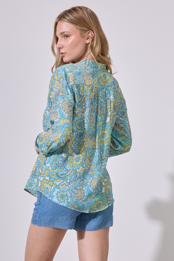 Blusa Print VERDE/MULTI