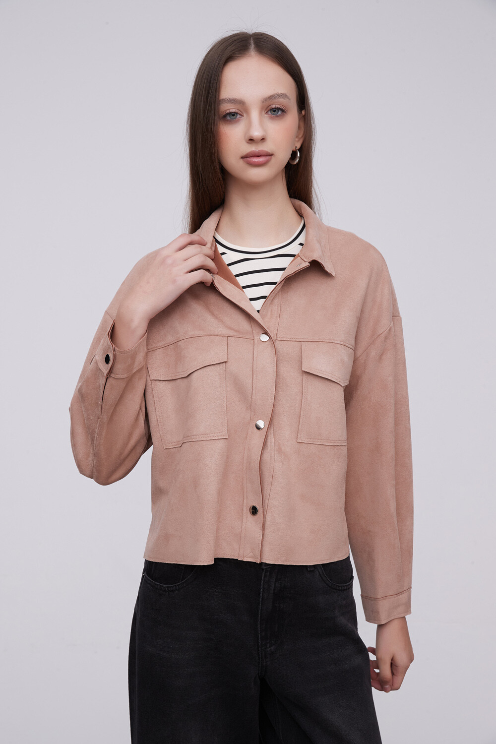 Chaqueta Prandi Beige Oscuro