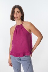 Musculosa Halter Magenta