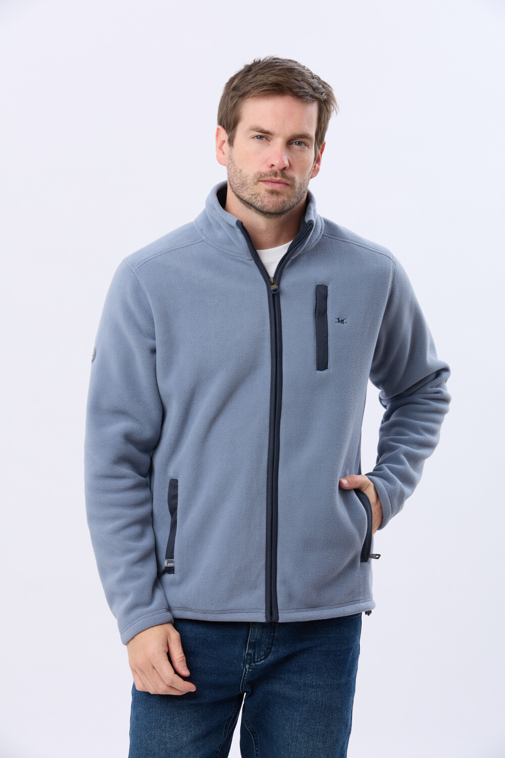 CAMPERA POLAR DE ABRIGO Piedra