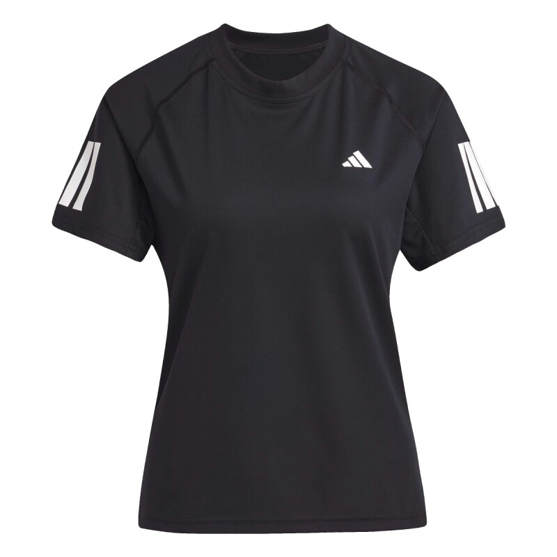 Remera Club 3-Stripes Tennis Climacool de Mujer Negro