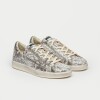 Sneaker Bowie En Snake Metalizado Metalizado