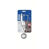 Cuchara para helado Marffim de acero inoxidable con extractor Tramontina 63809/420 Cuchara para helado Marffim de acero inoxidable con extractor Tramontina 63809/420