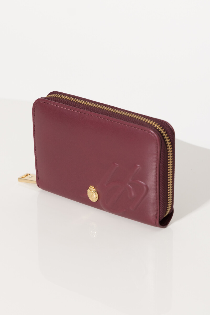 BILLETERA GET LUCKY Bordo