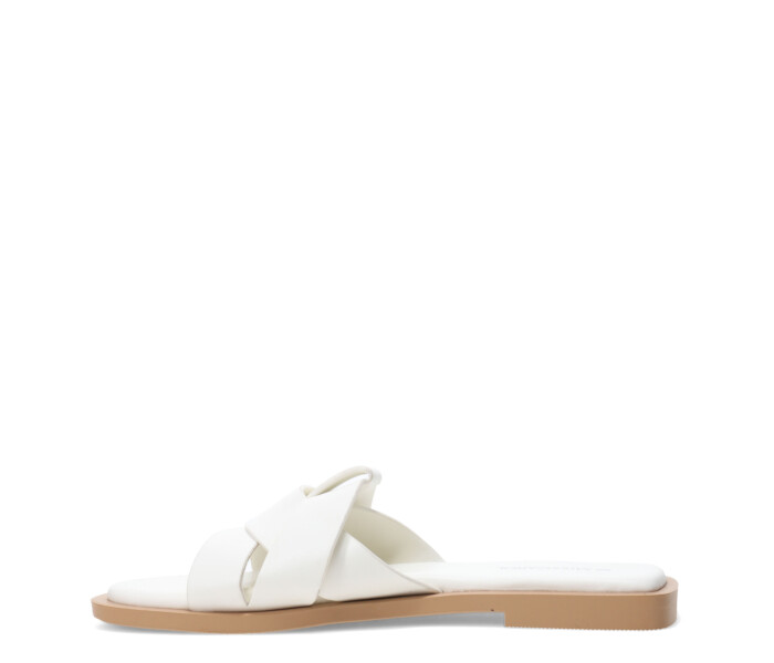 Sandalia NOXI chata estilo flat Offwhite