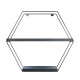 Estante hexagonal NEGRO