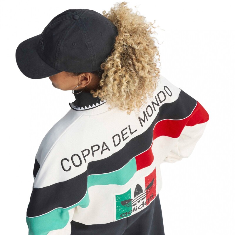 adidas BUZO ITALIA MUNDIAL White