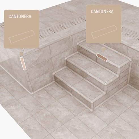 Ceramica Gris Rustico Antideslizante Apto para Piscina 60X60Cm GAMAS DE GRIS