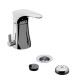 Griferia De Bidet Con Transferencia Y Desague Iguazu Fv CROMO