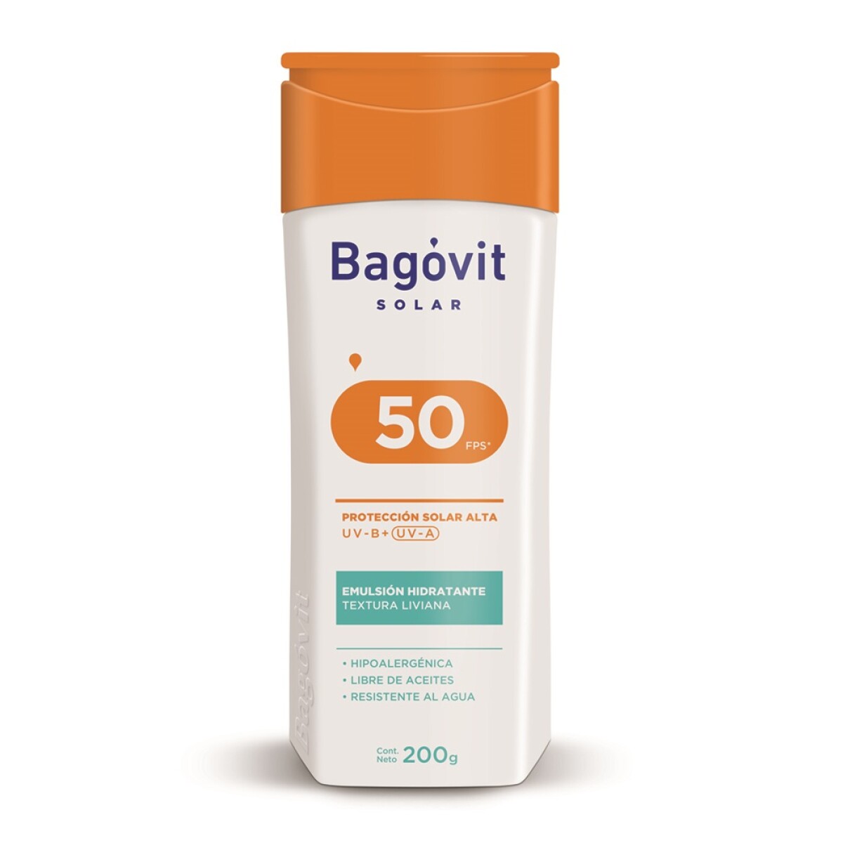 Protector Solar Bagovit F50 200 Grs. 