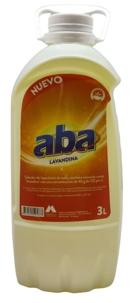 Nueva Lavandina Aba 2.9 Lts 