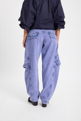 Jean Task Lila Washed