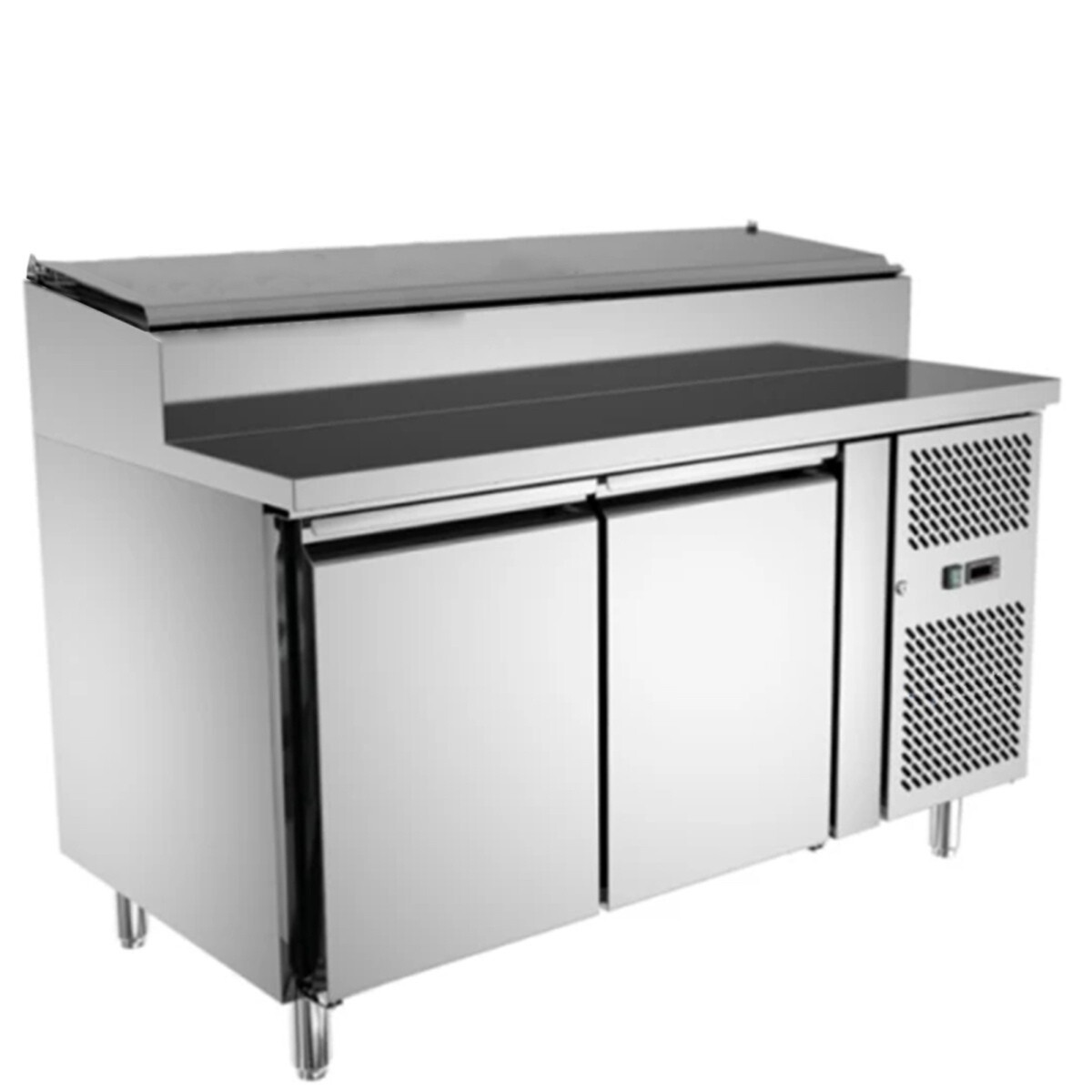 Bajo mostrador refrigerado con topinera 1.40 mts Kuma 