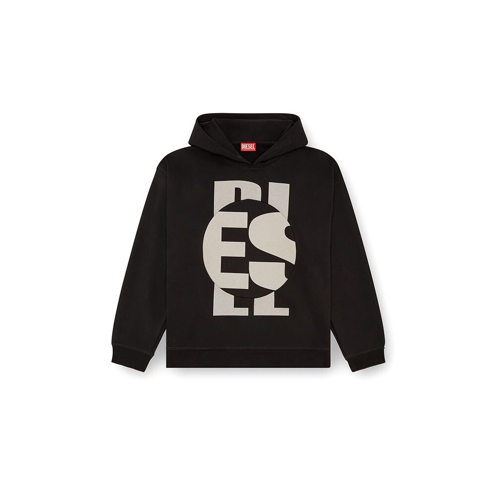 Poleron Diesel S-Boxt-Hood-Circle Hombre Black