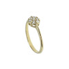 Anillo Corina en oro amarillo 18k con circonias Anillo Corina en oro amarillo 18k con circonias
