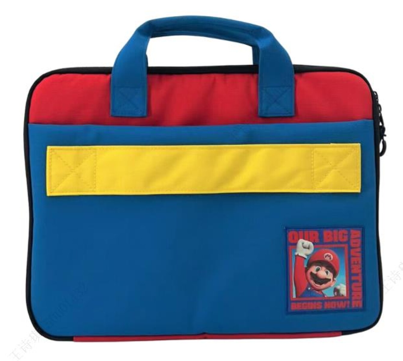 Bolso laptop Mario Bros - azul 