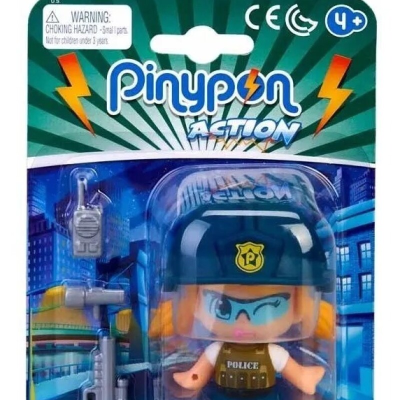 Muñeco Pinypon Action Policía Muñeco Pinypon Action Policía