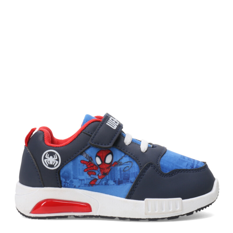Championes de Niños Marvel Spiderman c/luz Azul - Rojo