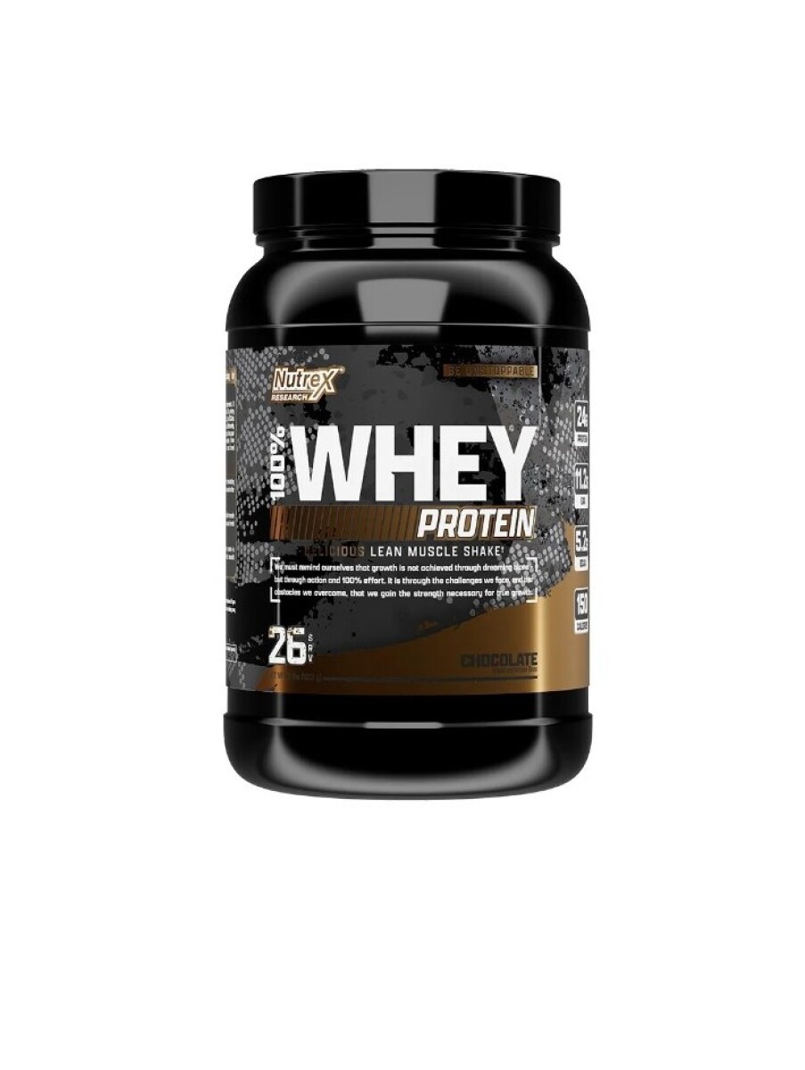 Nutrex 100% Whey Protein 2LB- Sabor Chocolate 