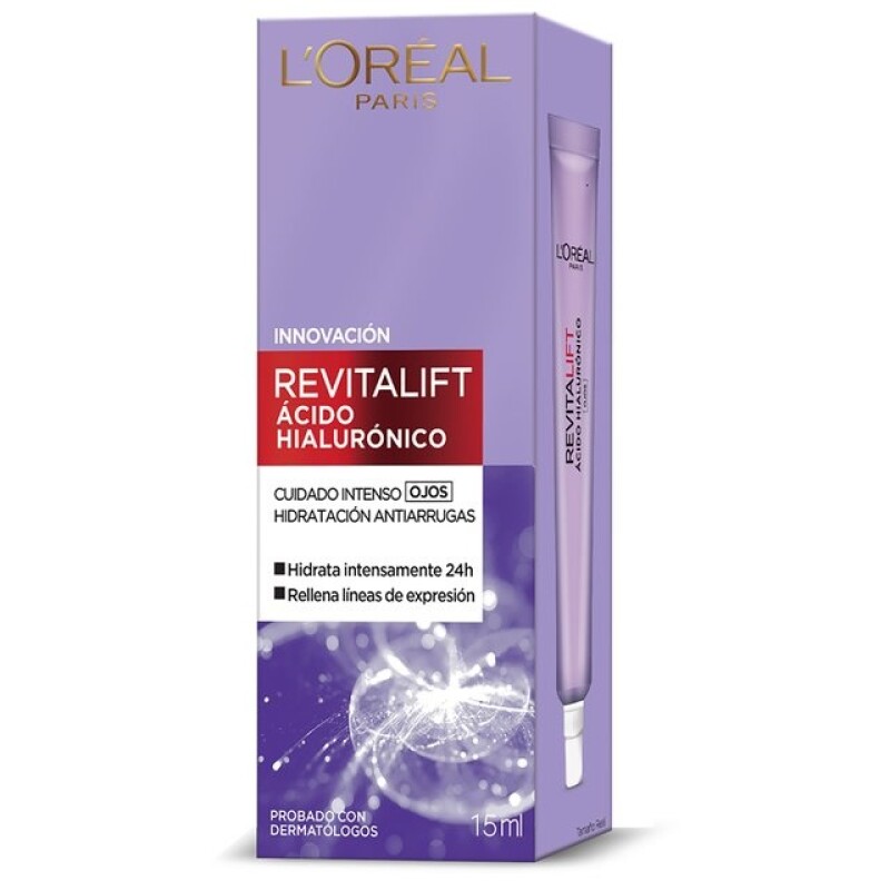 Crema Revitalift ácido Hialurónico Ojos 15 Ml. Crema Revitalift ácido Hialurónico Ojos 15 Ml.