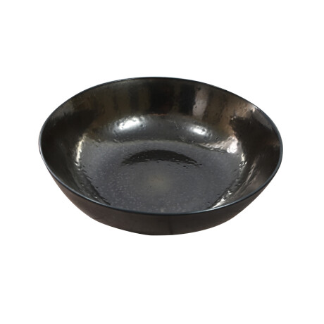 Bowl de cerámica marrón metalizado Bowl de cerámica marrón metalizado