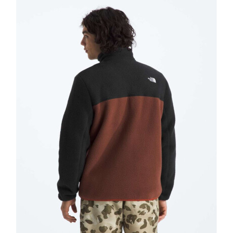 Buzo Yumiori Cierre 1/4 Ember Soil/tnf Black/ir