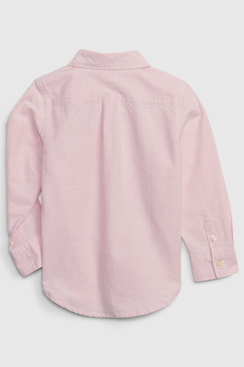 Camisa Oxford Toddler Niño Pink Standard