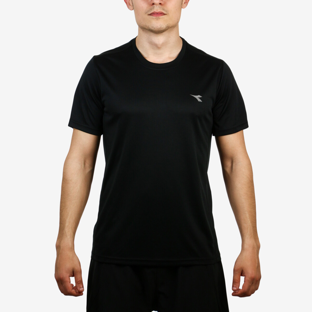 Diadora Hombre Sport T-shirt -black - Negro 