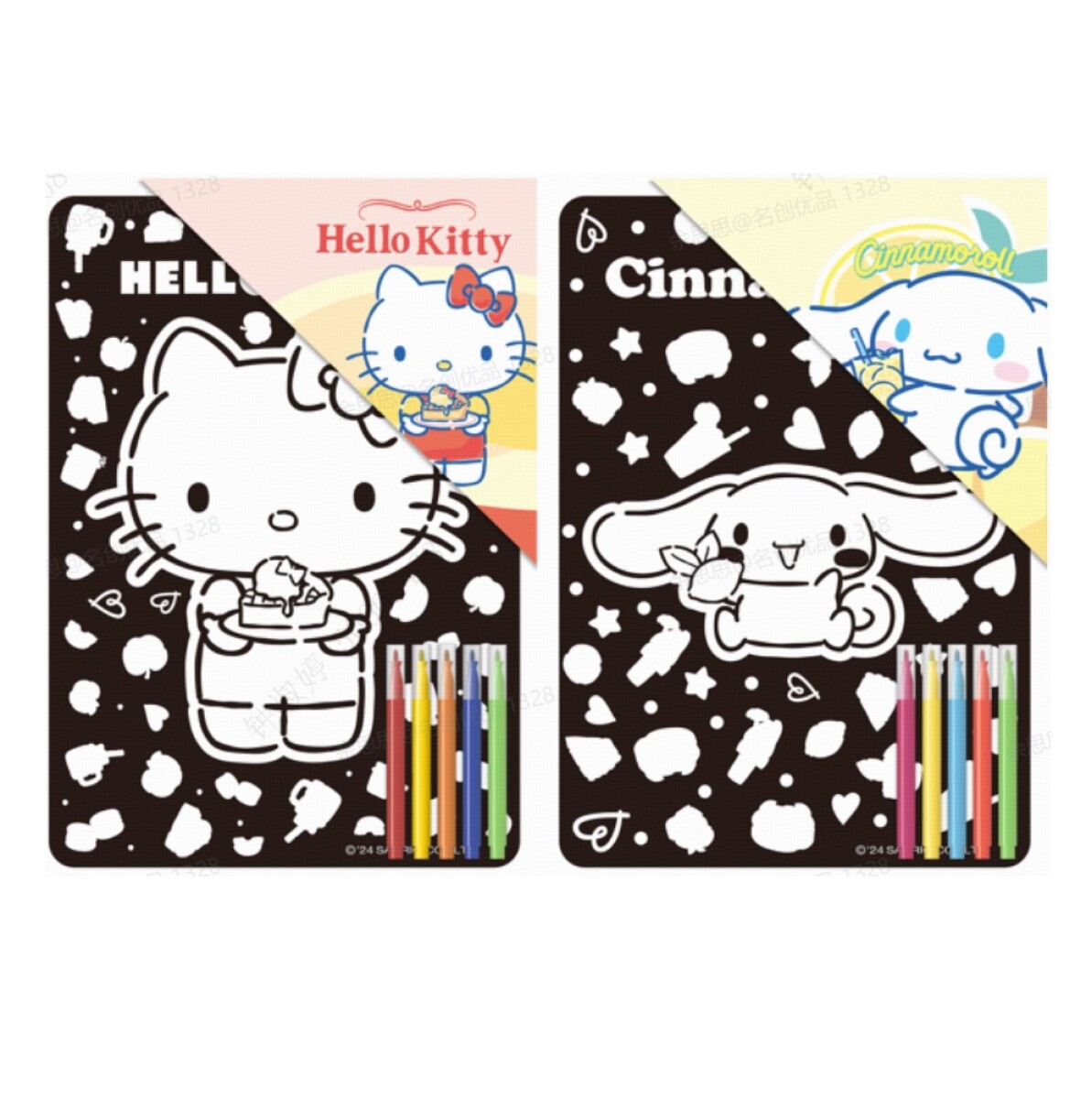 Kit pintura Sanrio A - Cinnamoroll 