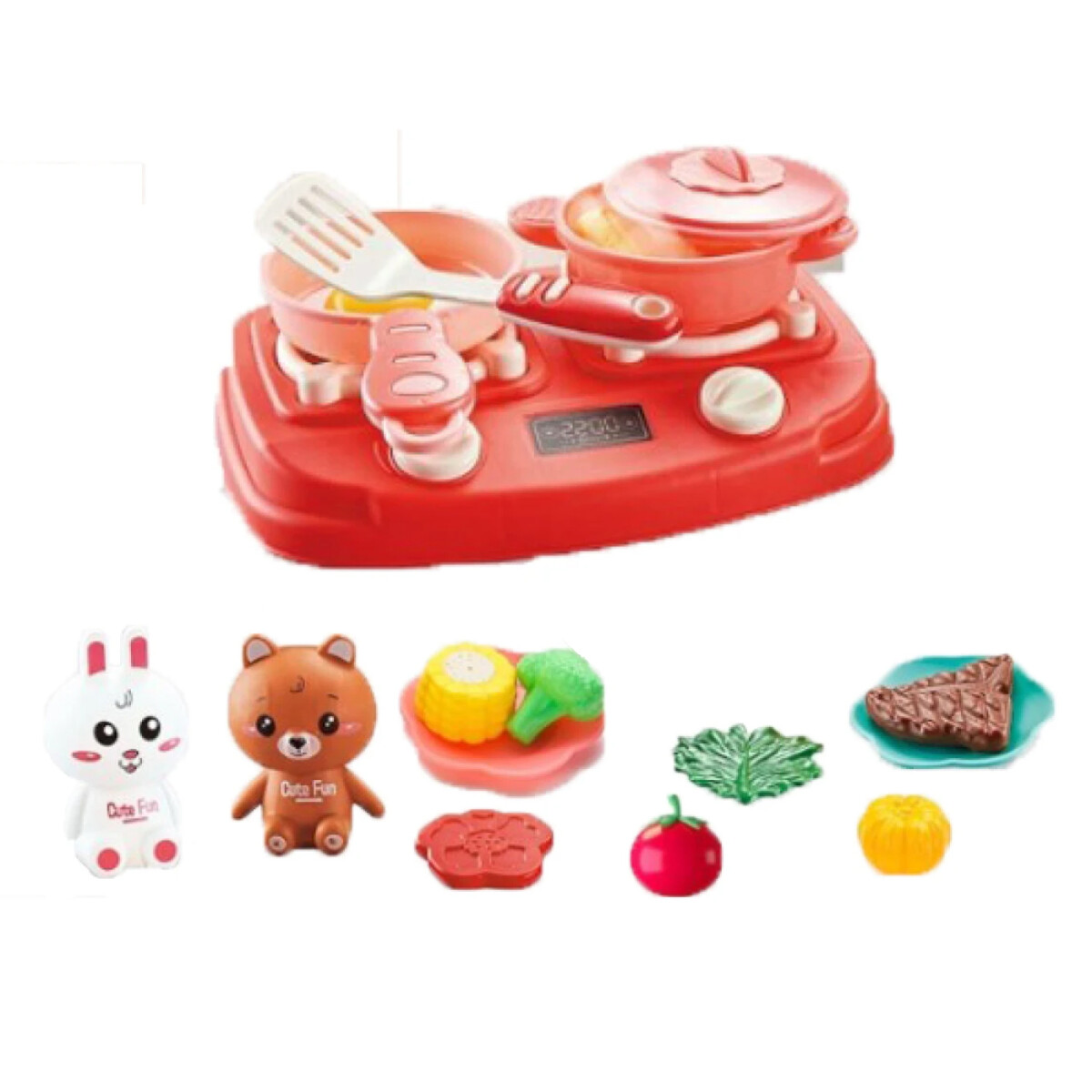 Juego de Cocina - Rosado 