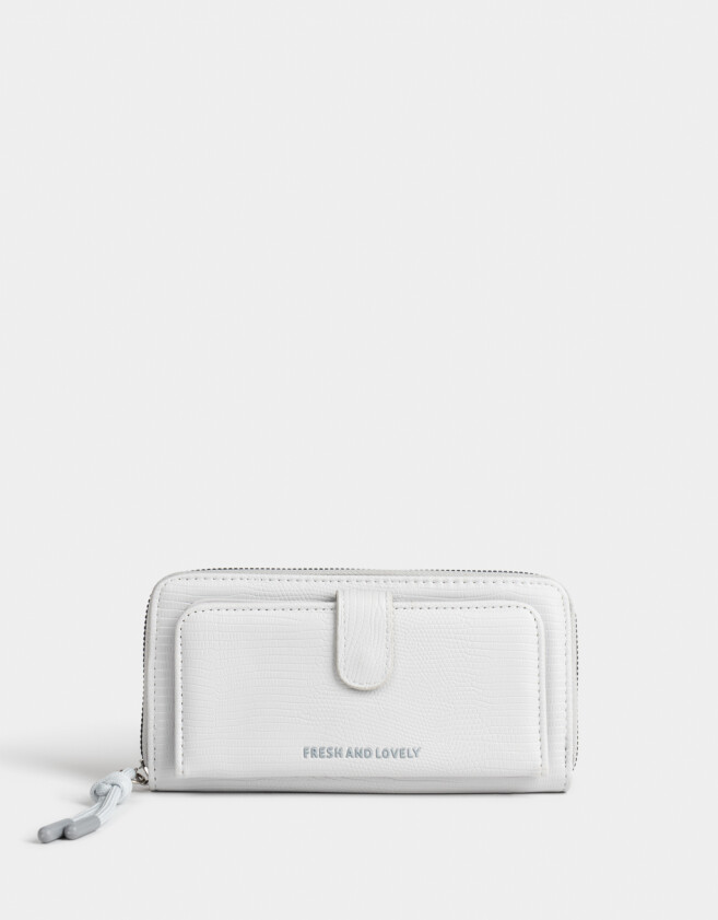 Ficheros Clasico Billetera Fichero Con Bolsillo - Azul Celeste
