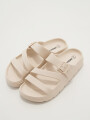 Sandalia Talo Beige Claro