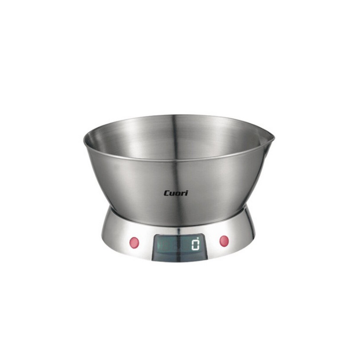 BALANZA DE COCINA CUORI 5 KG DIGITAL INOX. 
