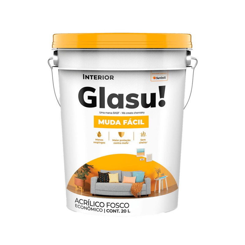 Latex Glasu! 20 litros Interior Latex Glasu! 20 litros Interior