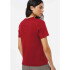 CAMISETA MM FEM VERMELHO ESCURO