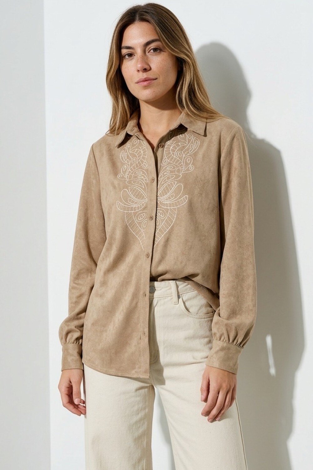 Camisa Jolie Beige