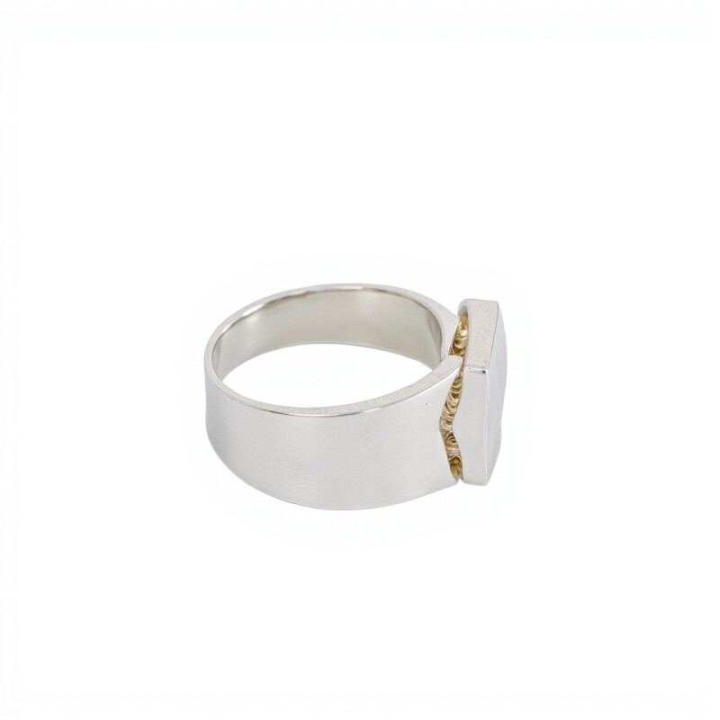 Anillo Oval-Plata 925 Ajustable-Piedra Nacar-AN3366 conpiedra