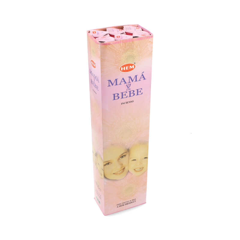 INCIENSO HEXA LARGA HEM CAJA X6 Mama Y Bebe