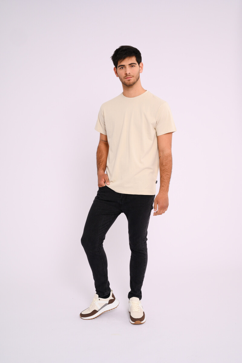 Pantalón de jean skinny Negro